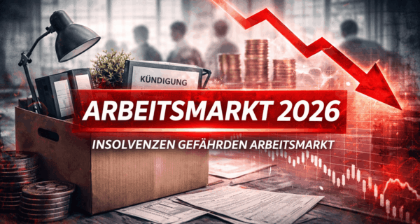 Arbeitsmarkt unter Druck durch Insolvenzen