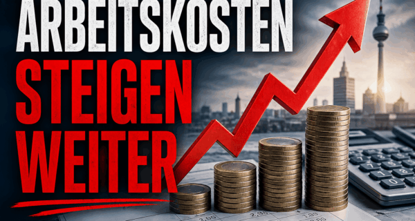 Arbeitskosten steigen weiter